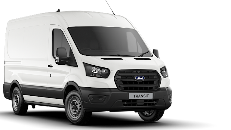 Ford Transit Van exterior front angle