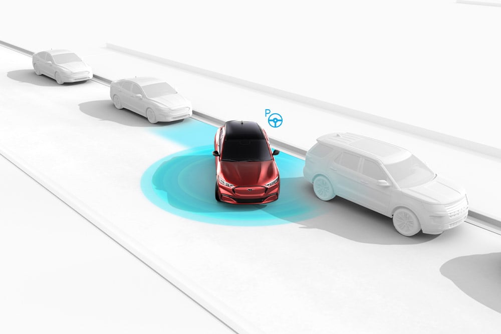 Ford Drive assistance Control schematic explanation